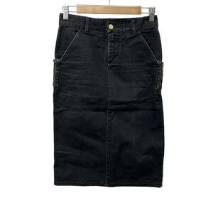 Gucci Skirt Size 38 S Women's Black Denim Skirt